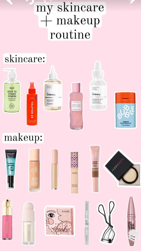 My skincare + make up routine 🌺🌸🪷 Skin Care Routine 11-12, Skincare Routine For 10yrs, Popular Skincare/makeup, Skincare Routine For 11-12, Skincare For 11-12 Yrs Old, Beauty Lash, Makeup Vanity, Huda Beauty, Girls Makeup