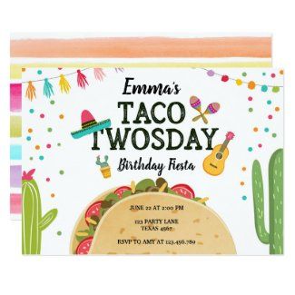 Taco bout a fiesta! - Colleen Michele Fiesta 2nd Birthday, Fiesta Birthday Invitations, Taco Twosday, Birthday Fiesta, Fiesta Birthday Party, 2nd Birthday Party Themes, 2nd Birthday Party, 2nd Birthday Invitations, Printable Invitation Templates