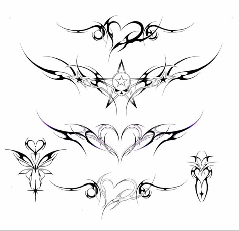 Succubi Tattoo, Miku Tattoo, Waist Tattoos, Henna Inspired Tattoos, Sigil Tattoo, Sharpie Tattoos, Small Pretty Tattoos, Pretty Tattoos For Women, Cute Little Tattoos