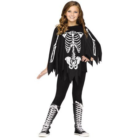 Poncho Costume, Amazon Boxes, Skeleton Clothes, Devil Wings, Quick Costumes, Costumes Funny, Black Poncho, Angel Devil, Halloween 3d