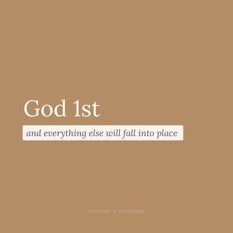 Make God your number one priority and watch as everything in your life falls into place 🙌 Trust in Him and His plan for you, and you will see blessings overflow! #GodFirst #TrustHisPlan #BlessingsAbound 🙏 Never First Priority, Make God A Priority Quotes, Vision Board Ideas God First, Make God Your First Priority, God Goals Growing And Glowing Wallpaper, Trust In Him, Screen Photo, Bored Board, God First