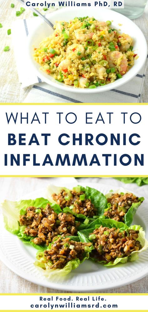 Inflammation Diet Recipes, Inflammation Foods, Anti Inflammation Recipes, Inflammation Diet, Anti Inflammation, Inflammatory Foods, Chronic Inflammation, Fat Burning Foods, What To Eat