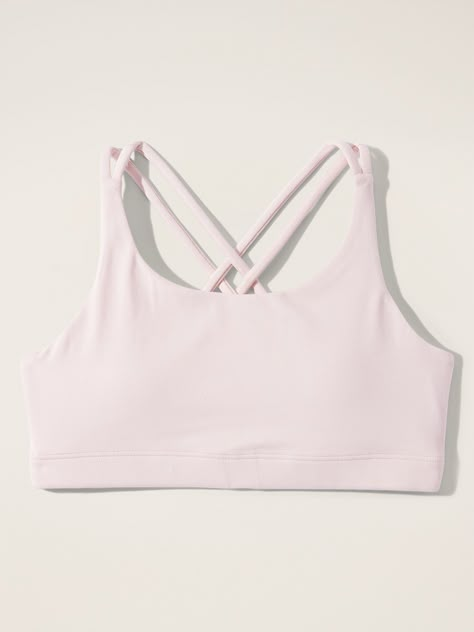 FOR: School, practice, and play FEEL: Powervita fabric is buttery soft with support that feels like a gentle hug FAVE: Novelty back details add a fun twist Close to the body for live-in comfort. Sports Bras Aesthetic, Gym Wishlist, Dance Wishlist, Xmas Haul, Lulu Lemon Sports Bras, Sleep Fits, Running Vibes, Cute Sports Bras, Cheer Clothes