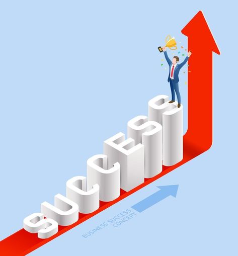 Business people isometric concept design. Winner Business man has golden medal while standing on success text. Money Png, Stock Market Graph, Success Images, Success Art, Disney Frames, Visual Design Trends, Automotive Logo Design, Ladder Of Success, Abstract Art Images