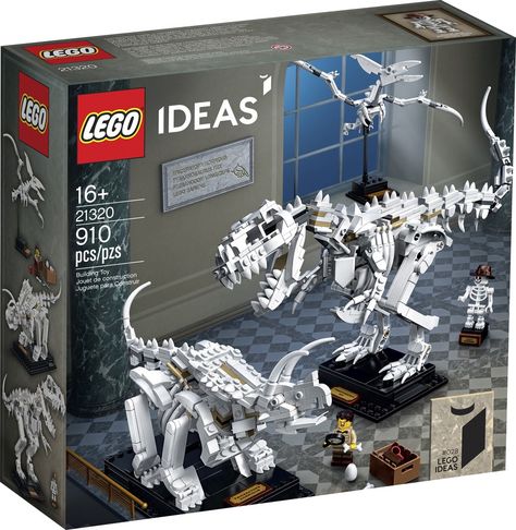 LEGO IDEAS - Blog - Introducing LEGO® Ideas 21320 Dinosaur Fossils Lego Dinosaur, Skeleton Figure, Lego Shop, All Dinosaurs, Dinosaur Skeleton, Dinosaur Eggs, Dinosaur Gifts, Lego Harry Potter, Buy Lego