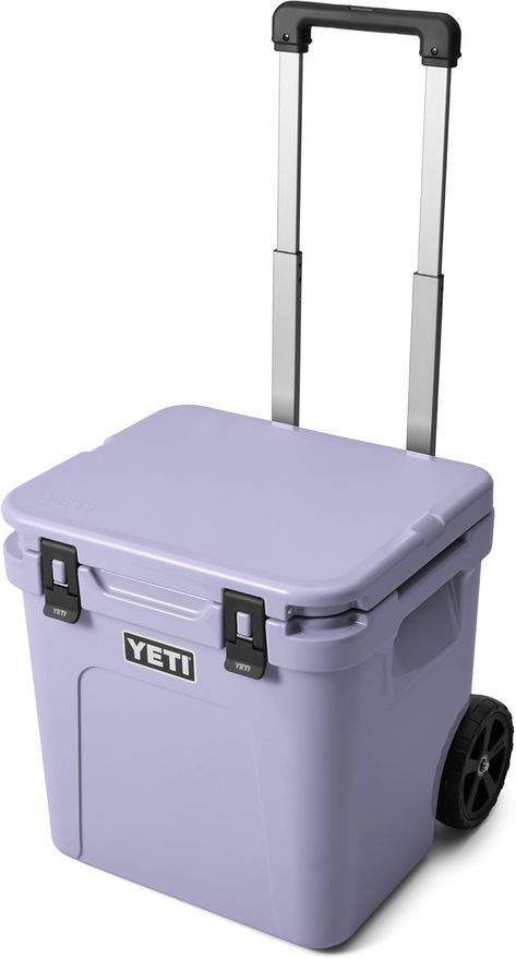 Purple Yeti Cooler, Yeti Cooler Wheels, Cooler With Wheels, Yeti Roadie, Yeti Tundra, Yeti Cooler, Yeti Coolers, Travel Supplies, Outdoor Gifts