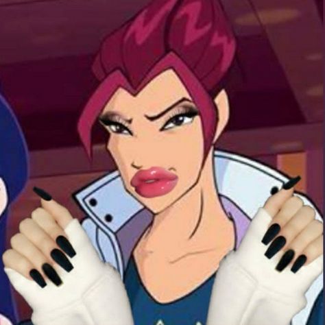 Winx Club Cursed, Winx Club Bloom Icon, Winx Profile Picture, Winx Club Pp, Winx Club Funny, Winx Pp, Winx Matching Pfp, Winx Club Riven, Riven Winx Club