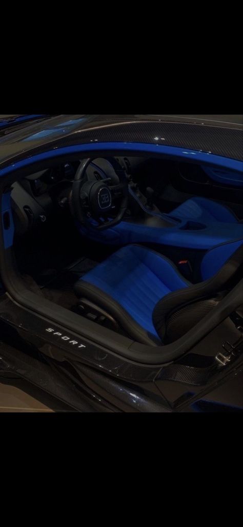 Dark Blue Car Interior, Blue Car Interior Decor, Blue Interior Car, Blue Car Interior, Red Interior Car, Blue Aesthetic Dark, Corvette Zr1, Badass Aesthetic, Girls Support Girls