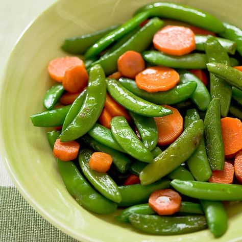 Snap Peas And Carrots Recipe, Snap Peas And Carrots, Fresh Parsley Recipes, Peas And Carrots Recipe, Sugar Snap Pea Recipe, Heirloom Carrots, Snap Peas Recipe, Fig Balsamic Vinegar, Parsley Recipes