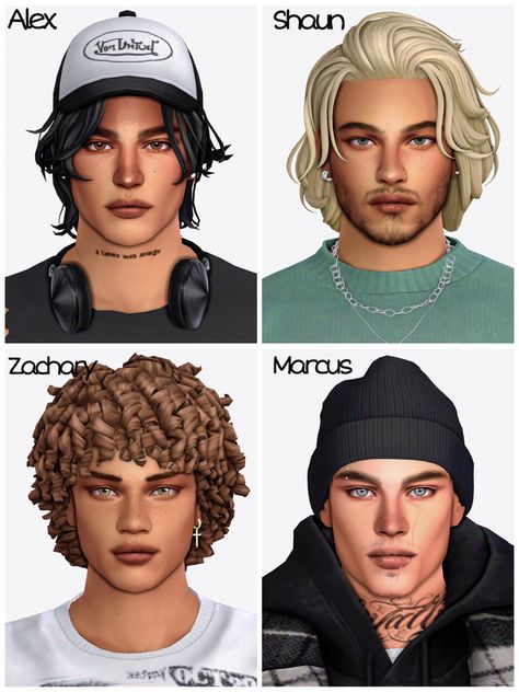 Sims 4 Cc Male Sagging Jeans, Sims4 Male Face Preset, Sally Face Sims 4 Cc, Drag Sims 4 Cc, Sims 4 Cc Face Overlay Men, Cc Men Hair, Sims 4 Buzzcut Hair Cc, Sims 4 Beards Cc, Sims 4 Cc Characters