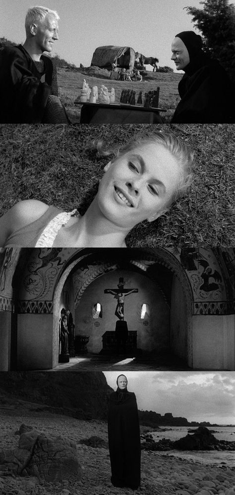 Ingmar Bergman Films, Cinematic Composition, Seventh Seal, Colour Grading, The Seventh Seal, Ingmar Bergman, Visual Poetry, Cinematic Photography, Color Grading