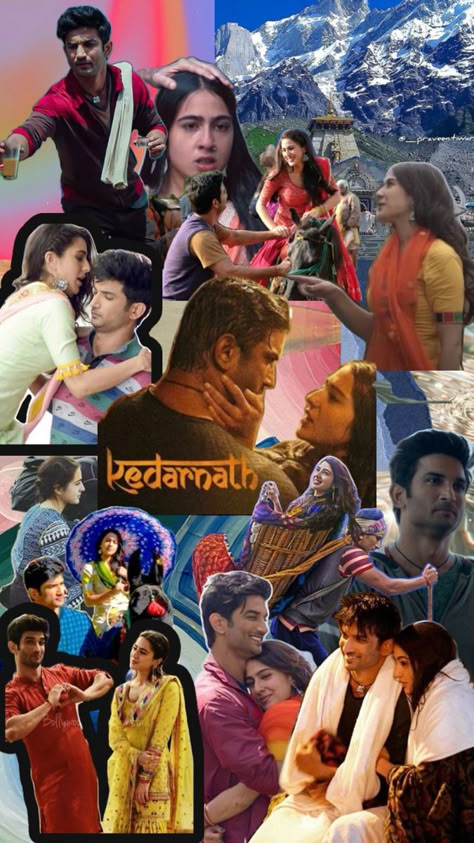 Kedarnath Movie, Top Drama, Vintage Bollywood Aesthetic, Pretty Movie, Movie Pins, Bollywood Quotes, Movie Aesthetic, Bollywood Posters, Movies Quotes Scene