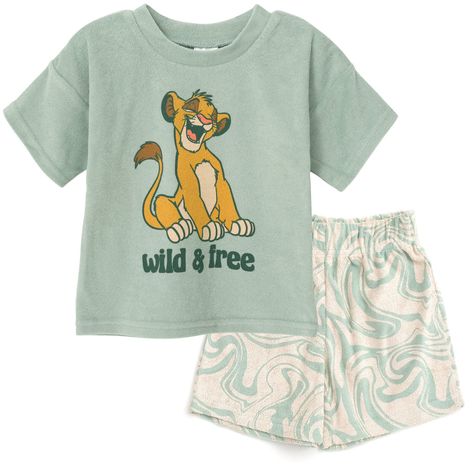 Toddler Boy Disney World Outfits, Boys Disney Outfits, Toddler Boy Disney Outfit, Eli Outfits, King Mickey, Fun Artwork, Baby Boy T Shirt, Classic Characters, Mickey Mouse Shorts