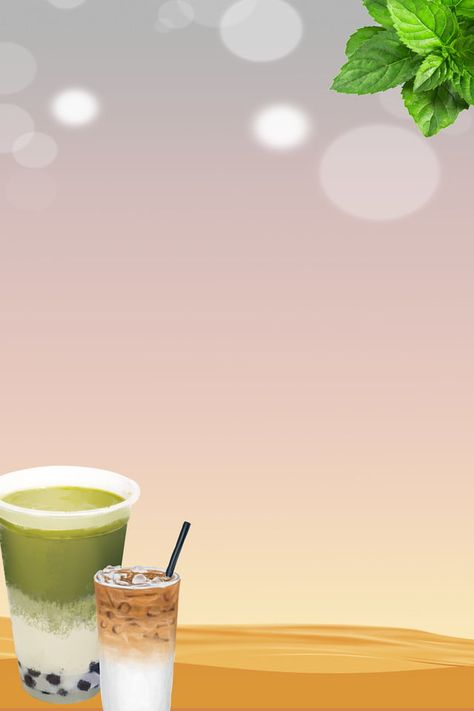 Pearl Milk Tea Poster Background Material Milktea Logo, Milktea Background Design, Milk Tea Menu Design, Background For Milk Tea, Milk Tea Advertisement, Poster Tarian, Milk Tea Promo Poster, Coffee Shop Japan, Food Background Wallpapers