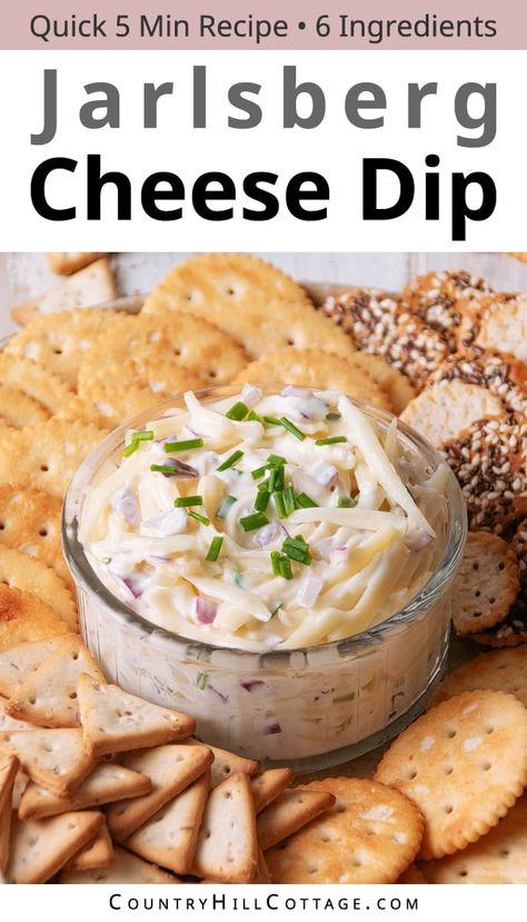 Jarlsberg Cheese Dip Kroger, German Dips, Cracker Spread Recipe, Appetizers Boards, Jarlsberg Cheese Dip, Swiss Cheese Dip, Jarlsberg Cheese, Fancy Grilled Cheese, Bratwurst Recipes