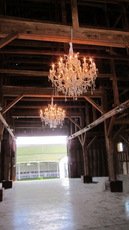 Horse Stables with Chandeliers - Tips and Inspiration for Practical and Not So Practical Lighting for Barns and Equestrian Event Venues - Hawk Hill Barn Chandelier, Beautiful Chandeliers, Simple Chandelier, Barn Parties, Tiffany Lamp, Party Barn, Practical Lighting, Dining Room Light Fixtures, Barn Decor