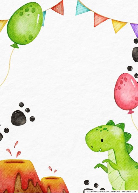 Free 22+ Dinosaur Dig Birthday Invitation Templates #free #freeinvitation2019 #birthday #disney #invitations #invitationtemplates Dinosaur Invitation Template, Free Dinosaur Invitations Template, Dinosaur 1st Birthday Party Invitations, Dinosaur Party Invitations Template, Dinosaur Invite Template, Dino Birthday Invitations, Toddler Birthday Party Themes, Dino Party Invitation, Blank Dinosaur Invitation Template