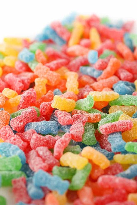 Sour patch kids candy to make sour patch kids cookies Rainbow Candy, Sour Patch Kids, Food Wallpaper, Kids Candy, Sour Patch, Cookies For Kids, Sour Candy, Entertaining Recipes, Candy Desserts