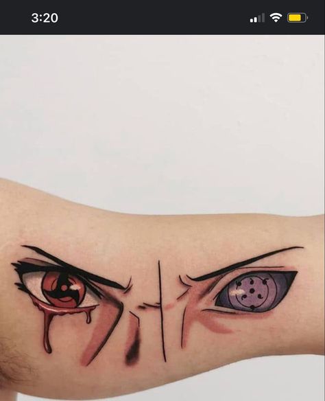 Mangekyou Sharingan Tattoo, Itachi Eyes Tattoo, Rinnegan Tattoo, Anbu Tattoo, Sharingan Tattoo, Sasuke Eyes, Tato Naruto, Gas Mask Tattoo, Meaningful Tattoos For Men