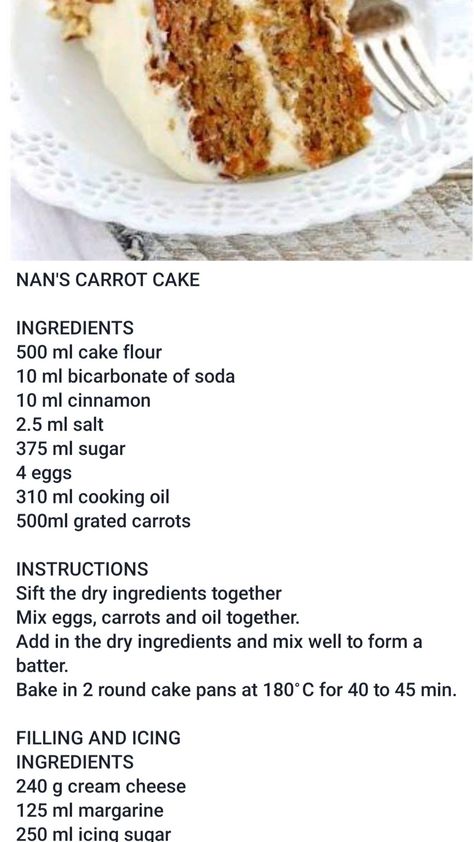 Carrot Cake Easy Carrot Cupcake Recipe, Easy Carrot Cake Recipe Simple, Carrot Cake Receta, Classic Carrot Cake Recipe, Carrot Cake Recipe Homemade, Carrot Cake Ingredients, Carrot Cake Recipe Easy, Banana Bread Recipe Moist, Easy Carrot Cake