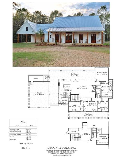 House Plans On A Budget, Country Home Plans Farmhouse, Green House Attached To Kitchen, Small House Plans With Fireplace, 3 Br Barndominium Floor Plans, One Roof Line House Plans, Barndominium Floor Plans With Carport, Conventional House Design, House Expansion Ideas Home Plans