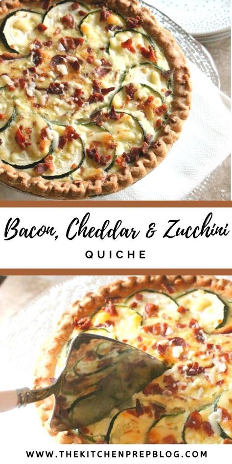 Zucchini Quiche Recipes, Brunch Egg Dishes, Zucchini Cheddar, Bacon Zucchini, Zucchini Quiche, Easter Food Appetizers, Breakfast Quiche Recipes, Quiche Recipes Easy, Brunch Bread