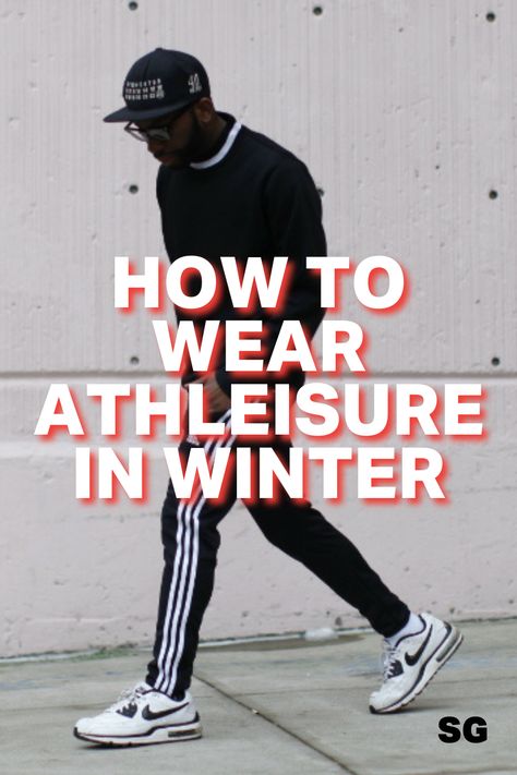 Want to perfect your athleisure street style this Winter? Explore our favourite athleisure joggers and athleisure essentials for men. Click here to find out what to add to your athleisure wardrobe and athleisure Winter outfits you can wear all season long. Stylish Athleisure Outfits Men, Mens Winter Athletic Outfits, Men’s Athleisure Fashion, Active Wear Outfits Men, Joggers Men Outfit Casual Street Styles, Athleisure Men Outfit, Men’s Athletic Fashion Outfits, Winter Gym Outfit Men, Men Athleisure Outfits