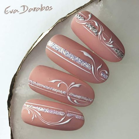 Nail Disain, Paisley Nail Art, Lace Nail Design, Summer Nails Art, Nail Art Designs For Beginners, Quick Nail Art, Easy Nail Art Designs, Hard Gel Nails, Art Designs Ideas