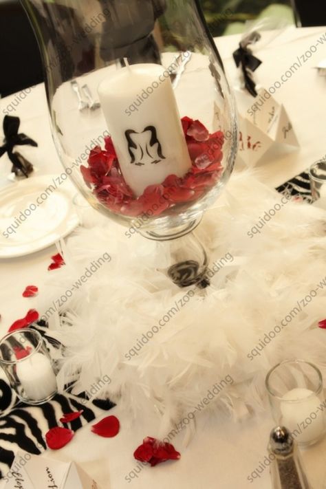 A Zoo Wedding | HubPages Penguin Wedding, Zebra Birthday, Red Wedding Decorations, Zoo Wedding, February Wedding, Wedding Favors Cheap, Cute Wedding Ideas, Backyard Party, Burgundy Wedding