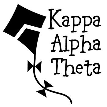 Kite Theta Symbol, Theta Kite, Theta Crafts, Rubber Stamp Design, Sorority House, Bid Day Themes, Custom Stamp, Kappa Alpha Theta, Sorority Life