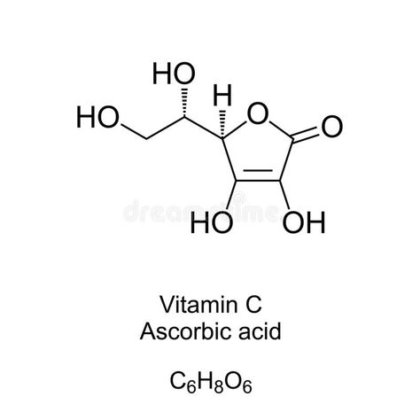 Skeletal Structure, Molecular Structure, Ascorbic Acid, Skeletal, Oral Health, Pharmacy, Atom, Vitamin C, Background Design