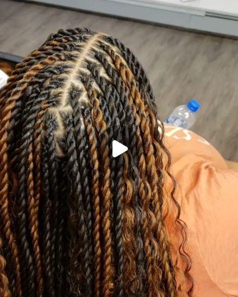 Expression Twist Braids Hairstyles, Mirco Twist Styles, Small Boho Senegalese Twist, Boho Goddess Senegalese Twist, Singleleese Twist Braids, Color Twist Braids Black Women, Seglanese Twist, Box Braid Twist Hairstyles, Knotless Box Braids Wavy Ends