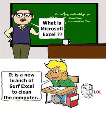 Excel Classroom Jokes, Science Quotes Funny, Siblings Funny Quotes, Student Jokes, Funny English Jokes, Computer Humor, Science Quotes, English Jokes, Jokes Videos