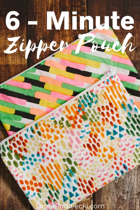 Make A Zipper Pouch, Unlined Zipper Pouch Tutorial, Missouri Star Quilt Company Tutorials Zipper Pouch, Small Zipper Pouch Pattern Free Sewing, Easy Zipper Bag, Diy Makeup Pouch Pattern, Lined Zipper Pouch Tutorial, Zip Pouch Sewing Pattern, Small Zippered Pouch Pattern Free