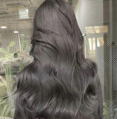 Greyish Brown Hair, Ash Brown Grey Hair, Grey Black Hair, Gray Brown Hair, Ash Grey Hair, Redken Hair Color, Ash Hair, Redken Hair Products, Ash Hair Color