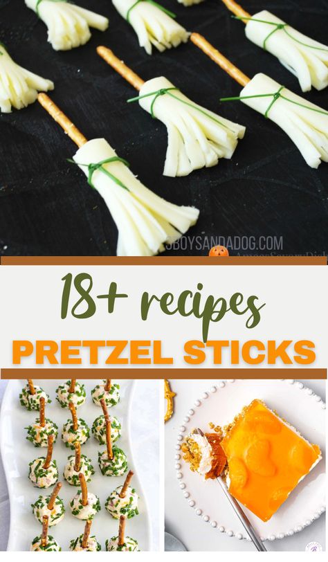 Things To Do With Pretzel Sticks, Pretzel Stick Ideas, Dip For Pretzels Sticks, Stick Pretzel Treats, Pretzel Sticks Snacks, Salty Snack Ideas, Pretzel Sticks Recipe, Pretzel Snack Recipes, Healthy Pretzels