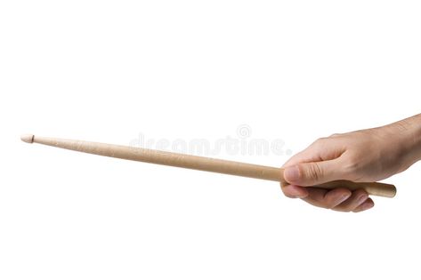 Hand Holding Drum Stick. Isolated on white with clipping path #Sponsored , #AD, #ad, #Holding, #Stick, #clipping, #Drum Hand Holding Wand References, Hand Holding Drumsticks, Person Holding Stick Reference, Holding Drumsticks Reference, Hand Holding Stick Reference, Holding Stick Reference, Hand Holding Stick, Artist Analysis, Blue Is The Warmest Colour