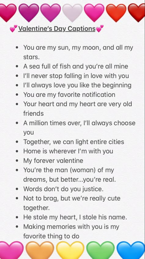 Quotes For Valentines Day For Him, Valentine's Day Quotes For Boyfriend, Valentines Insta Captions, Valentine Day Instagram Posts, Valentine Captions For Him, Lover Caption Instagram, Valentine’s Day Captions For Couples, Ucapan Boyfriend Day, Partner Captions For Instagram