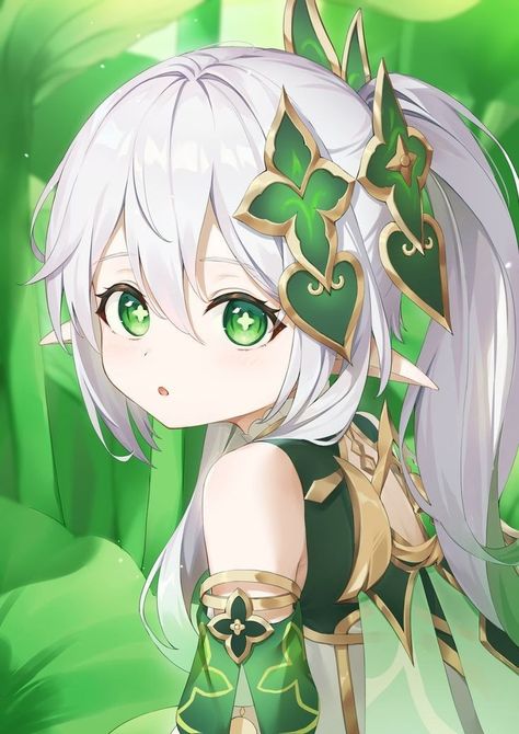 Nahida Icon, Green Characters, Green Girl, Identity Art, Icon Pfp, Girls Characters, Art Icon, Live Wallpapers, Cute Anime Character