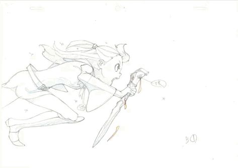 Sakuga Animation Gif, Sliding Animation, Witch Animation, Animation Keyframes, Sakuga Animation, Yoh Yoshinari, Animation Book, Slide Animation, Girl Vampire