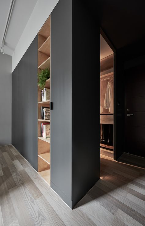 Cabinet Closet, Smart Home Design, Built In Furniture, Closet Cabinets, Empty Room, Hall Design, Contemporary Interior Design, Design Case, Built In Storage