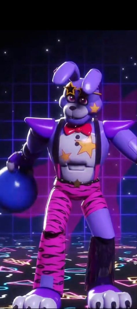 Rockstar Bonnie, Glam Rock Bonnie, Glamrock Fronnie, Fnaf Sb Glamrock Bonnie, Glam Rock Bonnie Fnaf, Glamrock Bonnie, Bonnie Bowling Fnaf, Toy Bonnie, Fnaf Characters