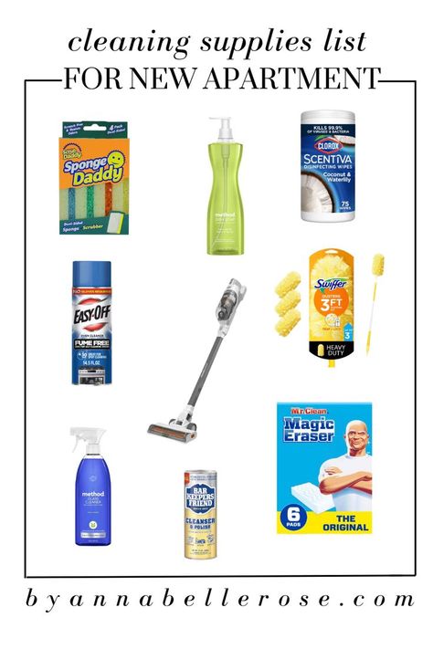 Best Cleaning Supplies List for New Apartment | Apartment Cleaning Supplies List | cleaning supplies list, cleaning products, must have cleaning supplies, essential cleaning supplies, cleaning supplies checklist, cleaning supplies list for new house, cleaning supplies for different rooms, cleaning supplies for appliances, bathroom cleaning supplies, cleaning essentials. Apartment Cleaning Supplies List, Apartment Cleaning Supplies, List For New Apartment, Must Have Cleaning Supplies, New House Cleaning, List For New House, Best Cleaning Supplies, Cleaning Supplies Checklist, House Cleaning Supplies