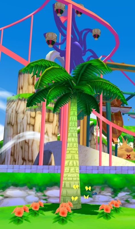 Mario Sunshine Aesthetic, Mario Sunshine Wallpaper, Super Mario Sunshine Wallpaper, Sunshine Background, Sunshine Wallpaper, Super Mario Sunshine, Nostalgia Aesthetic, Link Art, Mario Games