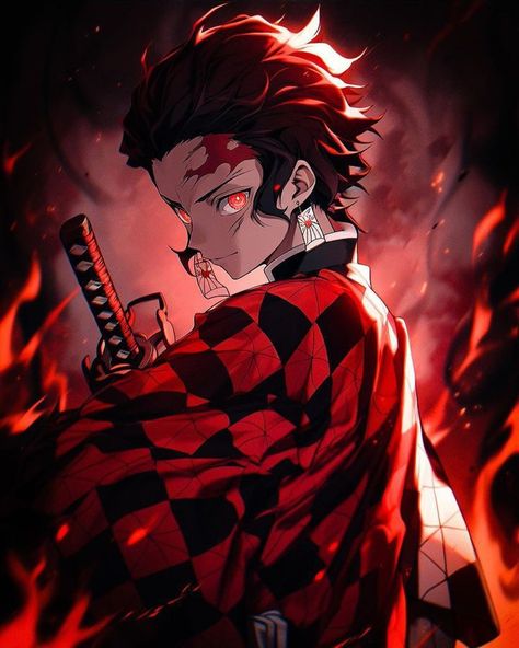 King Anime, Kamado Tanjiro, Hd Anime Wallpapers, Cool Anime Backgrounds, Demon King Anime, Anime Demon Slayer, Anime Backgrounds, Cool Anime Wallpapers, Tanjiro Kamado