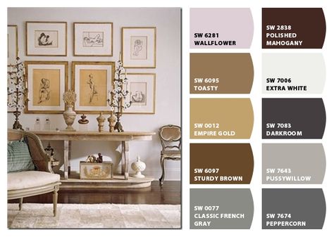 Old World Home, Iced Mocha, Sherwin Williams Colors, French Grey, Sticks And Stones, Sherwin Williams, House Painting, Old World, Color Me