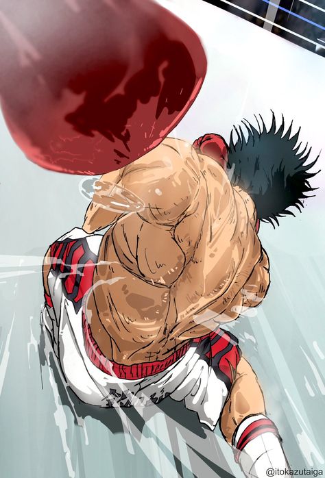 Gym Things, Box Manga, Hajime No Ippo, Boxing Posters, Arte Fantasy, 영감을 주는 캐릭터, Anime Character Drawing, Anime Artwork, Anime Background