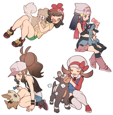 Pokemon Hilda, Aurorus Pokemon, Dog Pokemon, Oc Pokemon, Pokemon Oc, Pokemon Memes, Pokemon Teams, Pokemon Drawings, All Pokemon