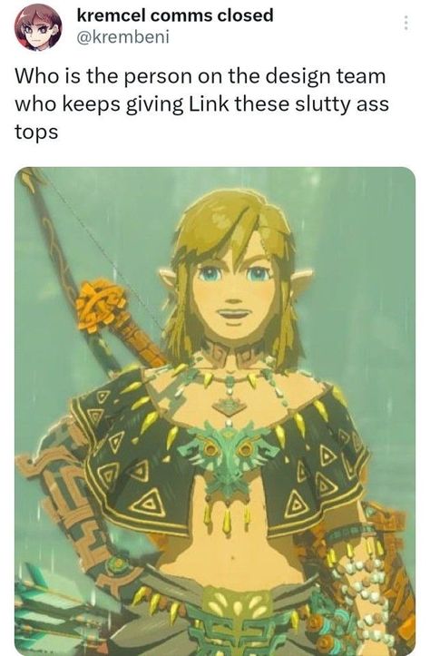 Link Charged Armor, Loz Totk Fanart, Link Totk Frostbite Set, Zelda Totk Funny, Zelda Manga Panels, Zelda Inspired Outfits, Sidlink Fanart, Link X Sidon, Botw Fanart