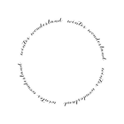 Word Circle Tattoo, Everything Comes Full Circle Tattoo, Circular Script Tattoo, Circle Text Tattoo, Round Tattoo Ideas Circles, Circle Quote Tattoo, Circle Text, Circle Tattoo Design, Backgrounds Winter